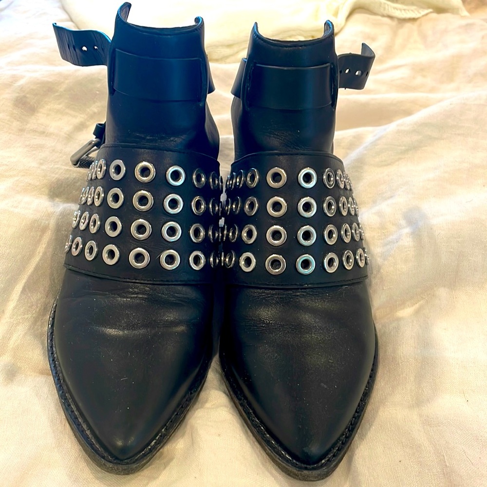 All Saints Mule Boots, Size 36.